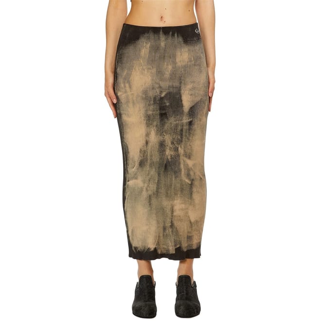 M Delma Tie Dye Midi Pencil Skirt