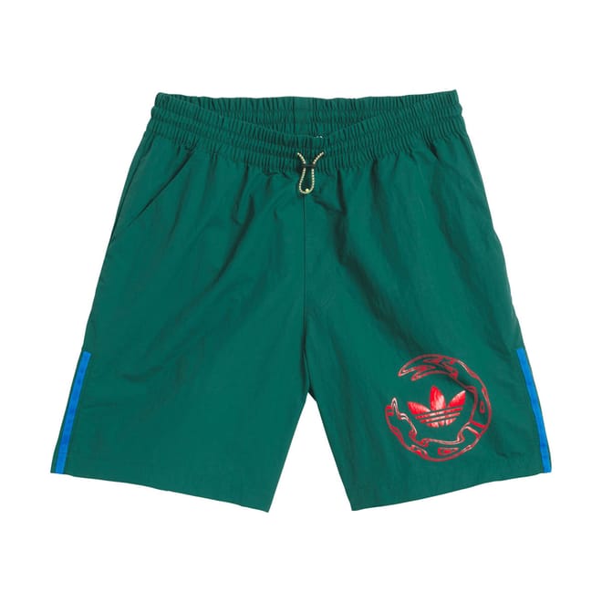Skateboarding Graphic Water Shorts