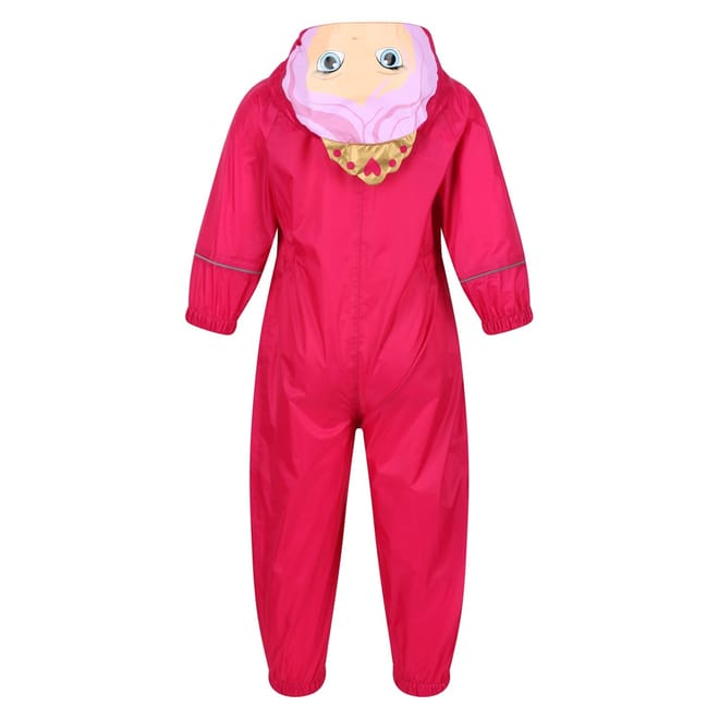 Super Girl Hooded Rain Jacket