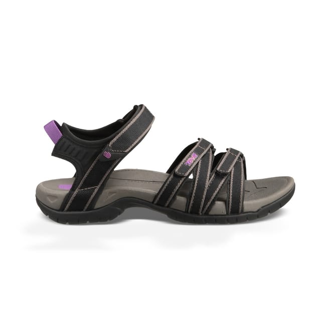 Open Toe Stripe Low Heel Sandals