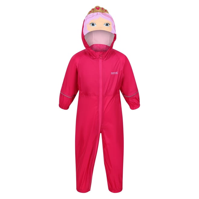 Hooded Elasticated Cuff Rain Jacket