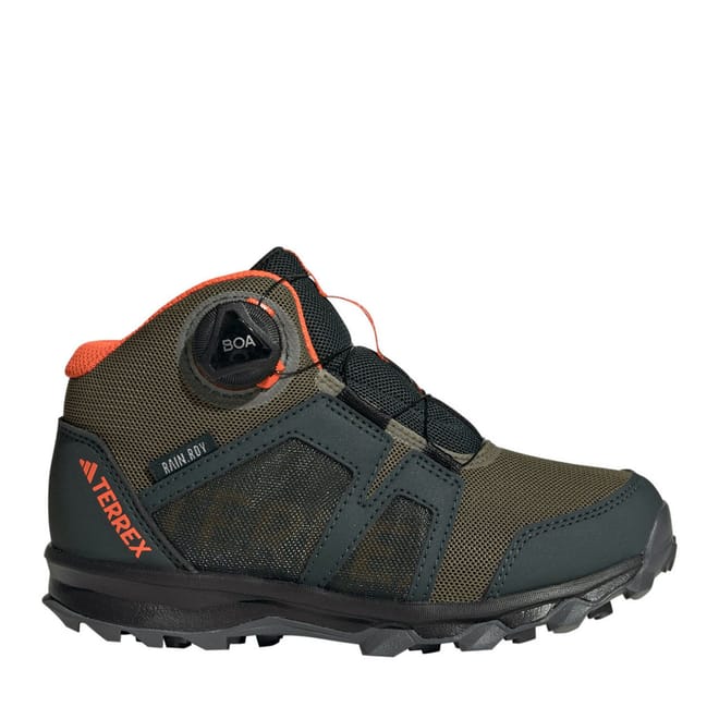 Juniors Terrex BOA Mid RAIN.RDY Hiking Shoes