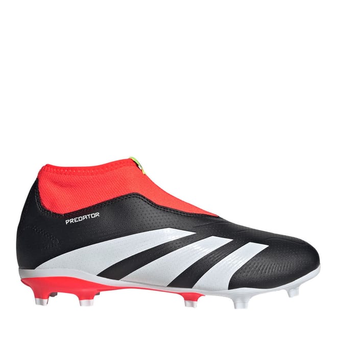 Juniors Predator League Laceless FG Football Boots