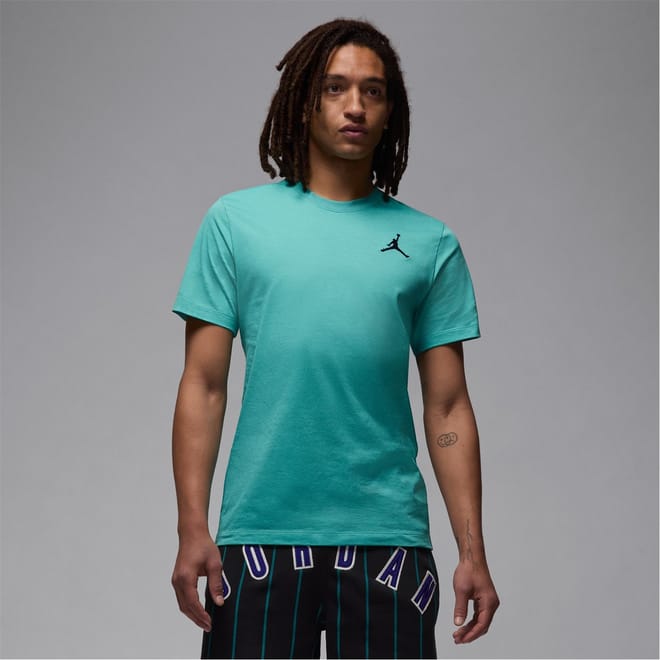 Regular Fit Small Logo Print Crew Neck T-Shirt