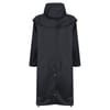 Canbrook Hidden Zipper Hooded Waxed Coat