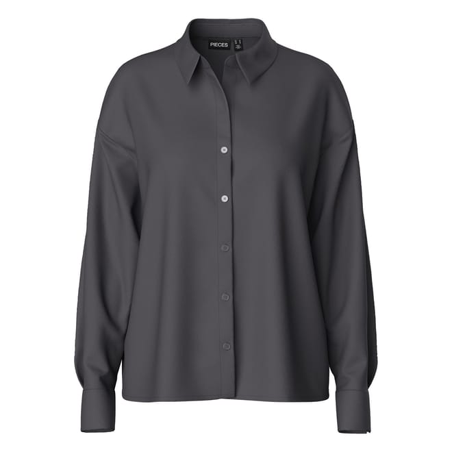 Relaxed Fit Long Sleeve Cuff Shirt