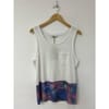 Print Panel Regular Fit Tank