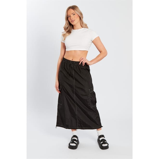Midi Cargo Skirt