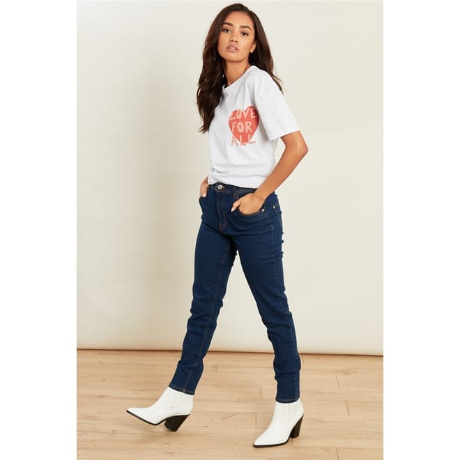 High Waist Skinny Fit Jeans