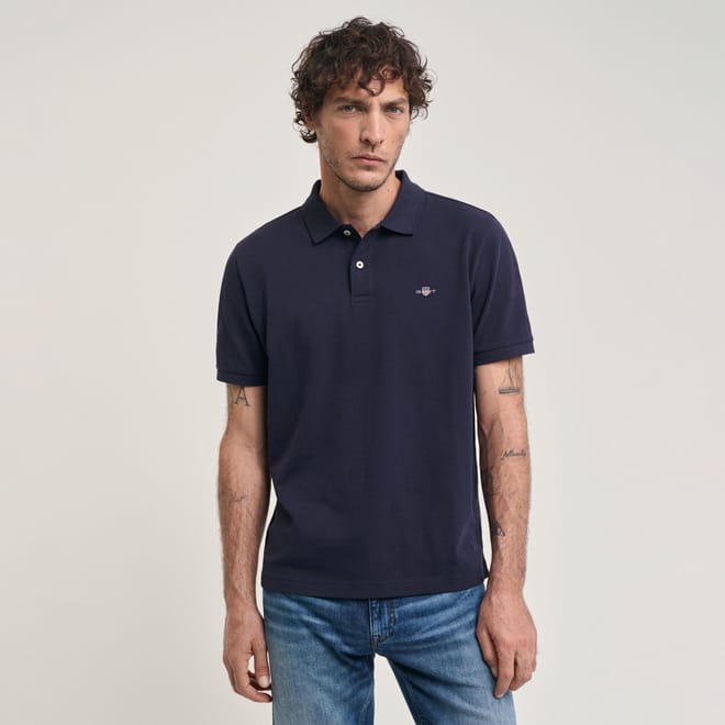 Embroidered Archive Shield Polo Shirt