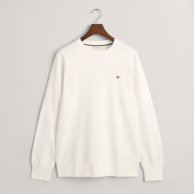 Embroidered Archive Shield Crewneck Sweatshirt
