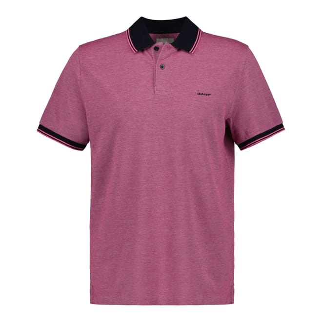 4-Color Oxford Piqué Polo Shirt
