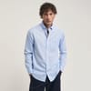 Regular Fit Poplin Archive Shield Shirt