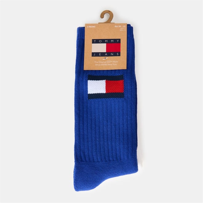 2 Pack Flag Crew Socks