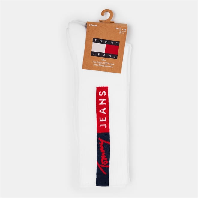 Lettering Crew Socks