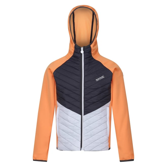 Kids' Kielder Hybrid VII Color Block Hooded Puffer Jacket