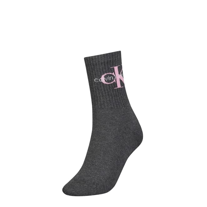 Mono Logo Crew Socks