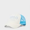 Lettering Pre Curved Brim Trucker Cap