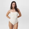 Ruched Floral Tie Swimsuit