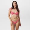 Lettuce Edge Balconette Bikini Gingham Set