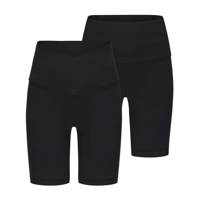 2 Pack Slim Fit Biking Shorts