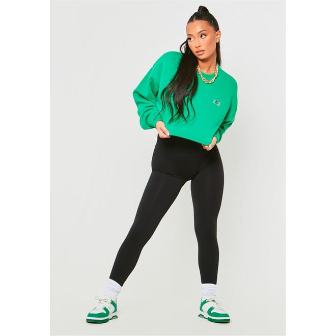 Sport Oversized Cropped Sweatshirt