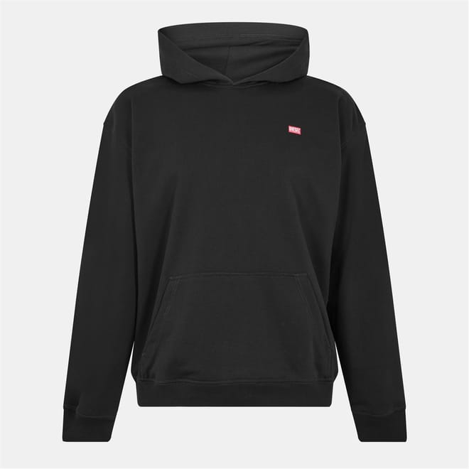 Boxt Hood Relaxed Fit Long Sleeve Sweatshirt