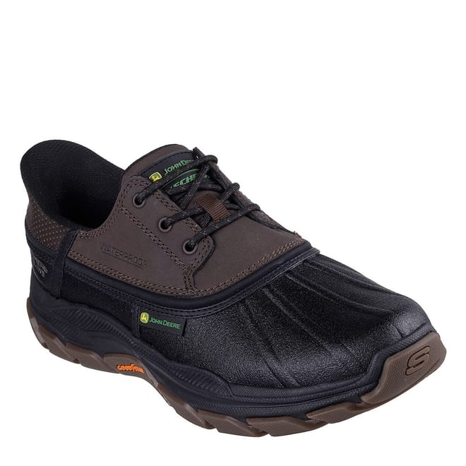Mens John Deere Slip Ins Waterproof Duck Steel Toe Cap Boots