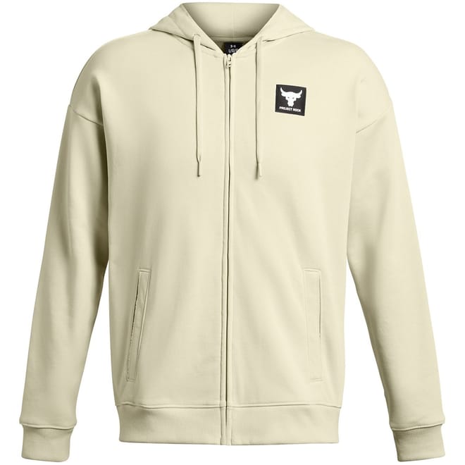 Rock Terry Hooded Ribbed Cuff Sweat Jacket