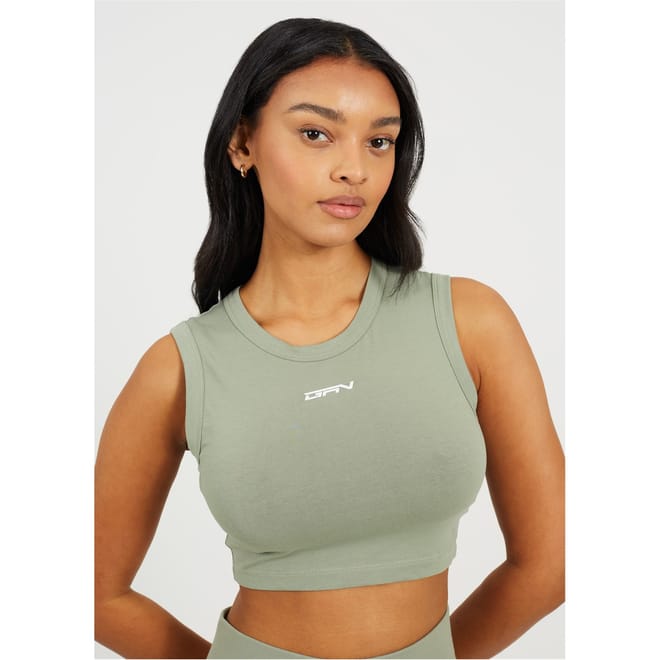 Crop Top Sage