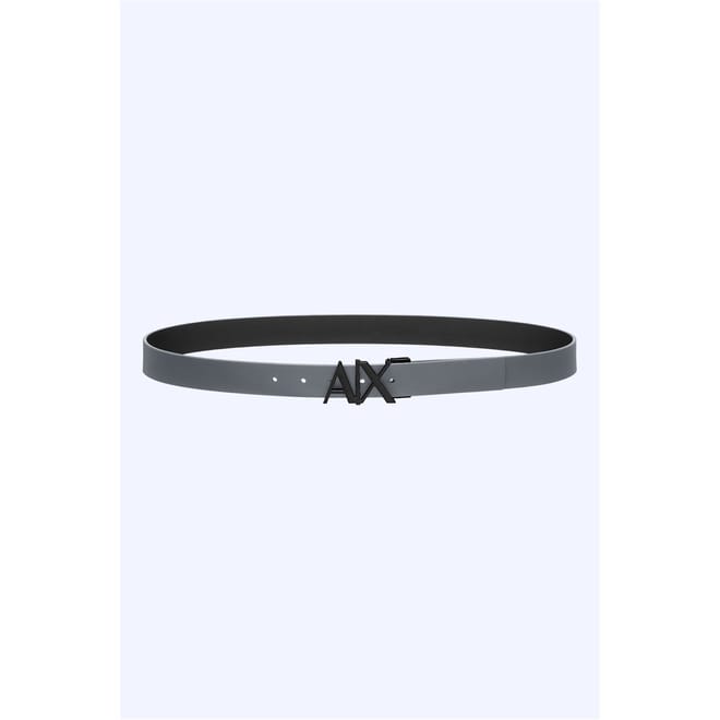 Out Logo Leather Belt