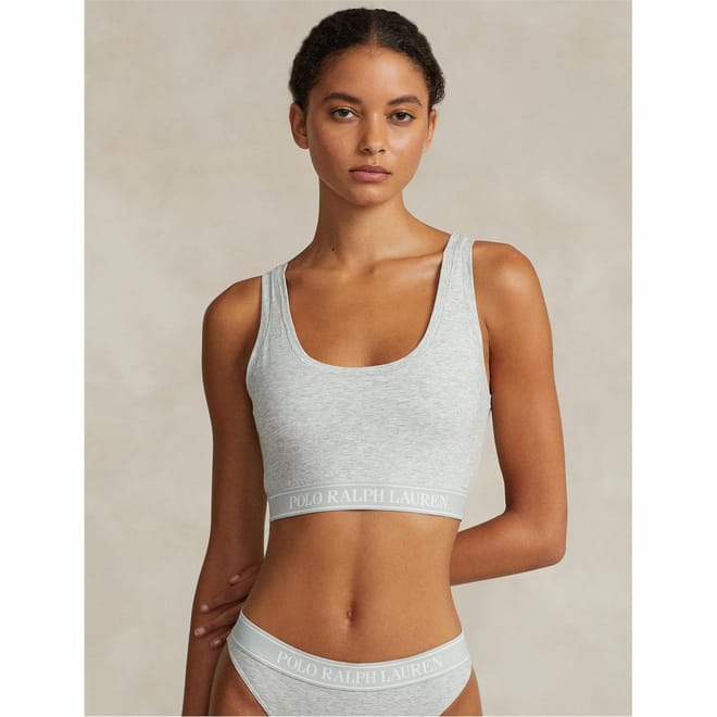 Scoop Neck Cropped Bralette