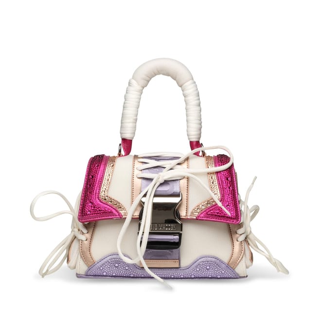 Bdiego Color Block Handbag with Logo