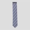 Silver Floral Tie