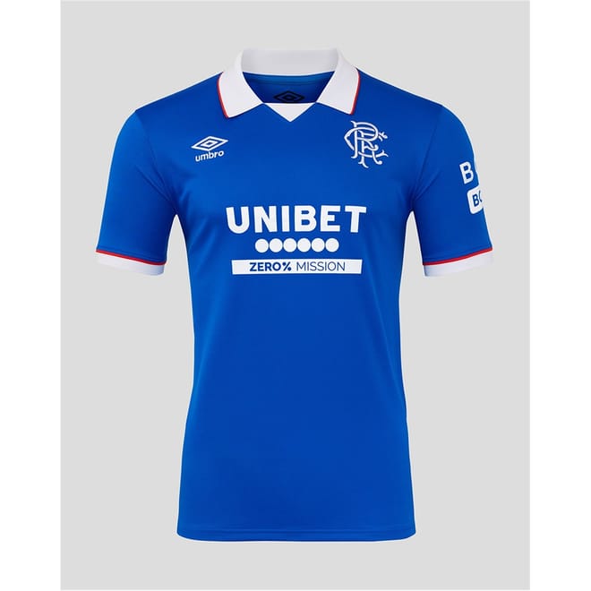 Rangers Home Football Shirt 2025 2026 Adults