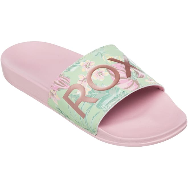 Slippy II Floral Open Toe Slide Sandals