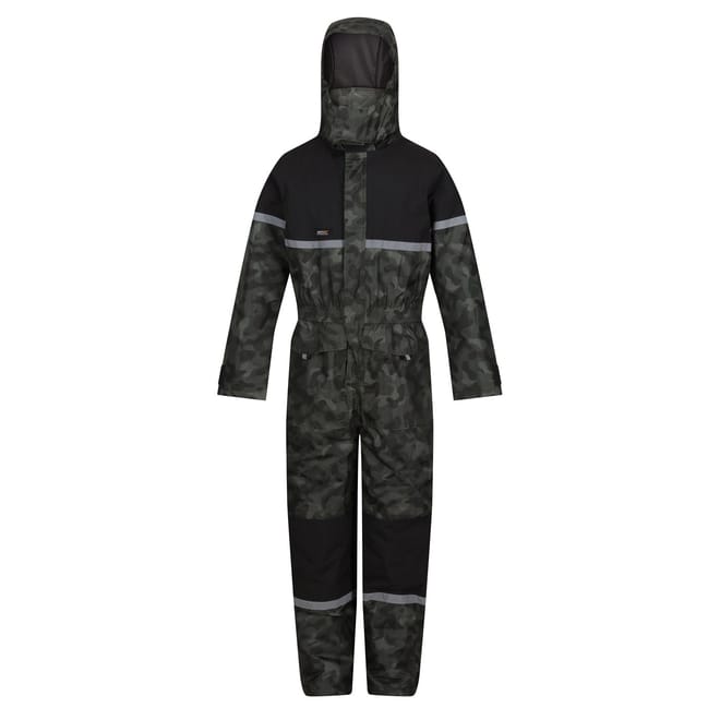 Rancher Hooded Reflective Ribbon Rain Jacket