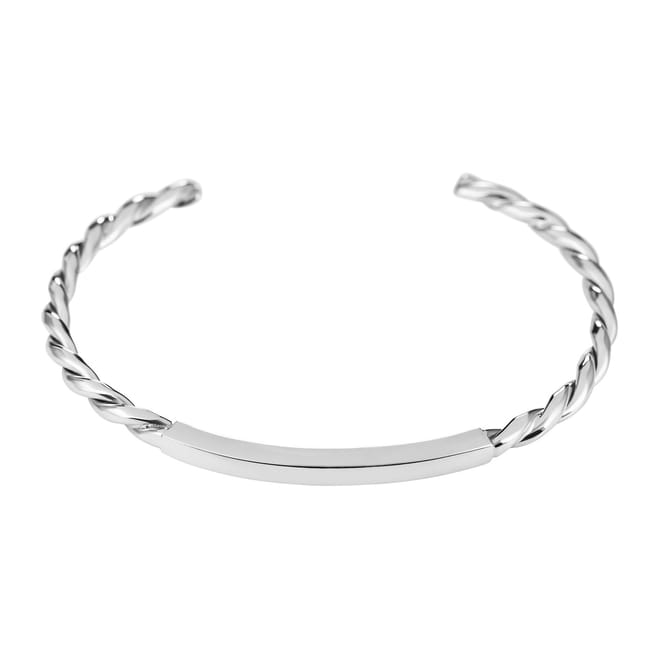 Twist And Bar Cuff