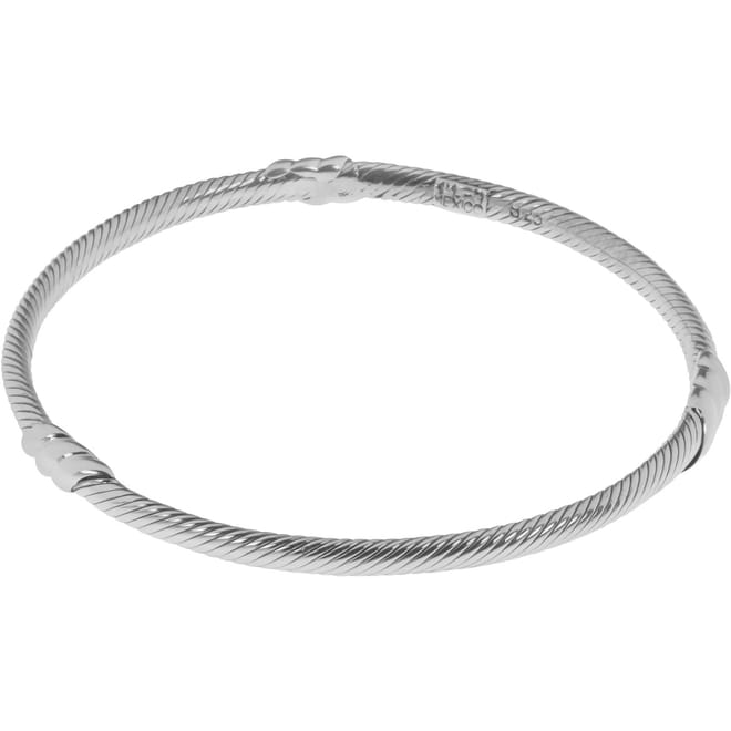 Narrow Rope Bangle