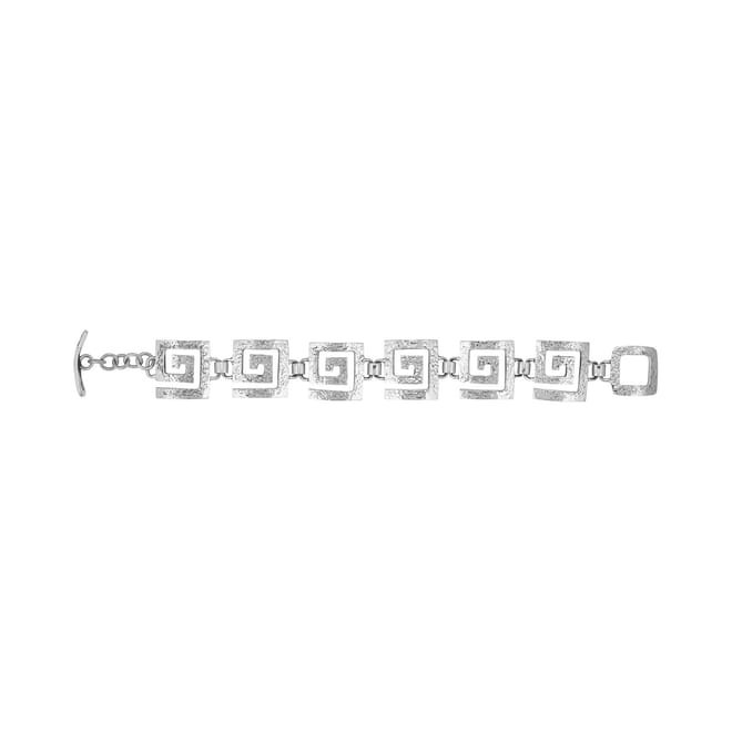 Square Swirl Chain Bracelet
