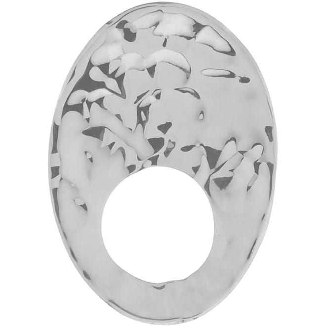 Hammered Oval Erng