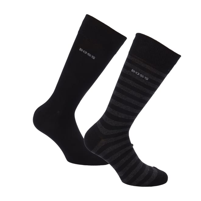 2 Pack of Striped Socks