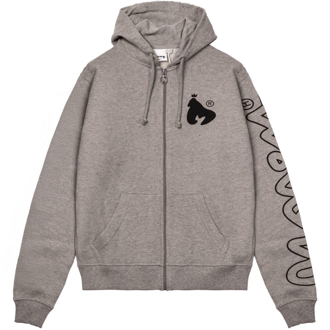 Ape Sleeve Zip Hood Jnr