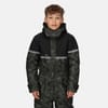 Rancher Hooded Reflective Ribbon Rain Jacket