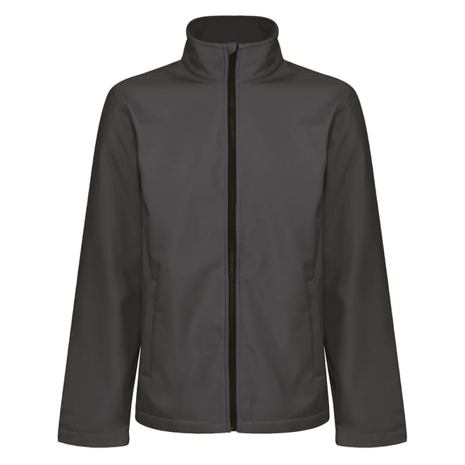 High Neck Softshell Jacket with Zipped Pocket