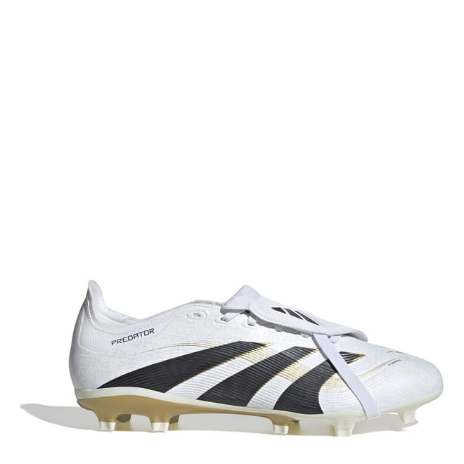Predator League Fold Over Tongue Firm Ground Football Boots