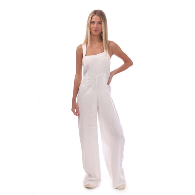 Maisi Linen Beach Jumpsuit