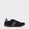 Round Toe Stripe Patterned Trainers