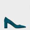 Janet Block Heel Almond Toe Court Shoes