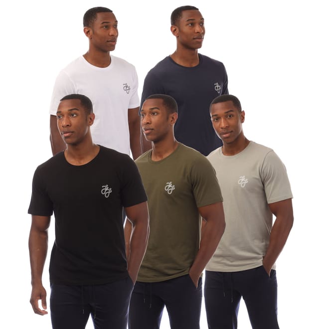 5 Pack of Tag T-Shirts